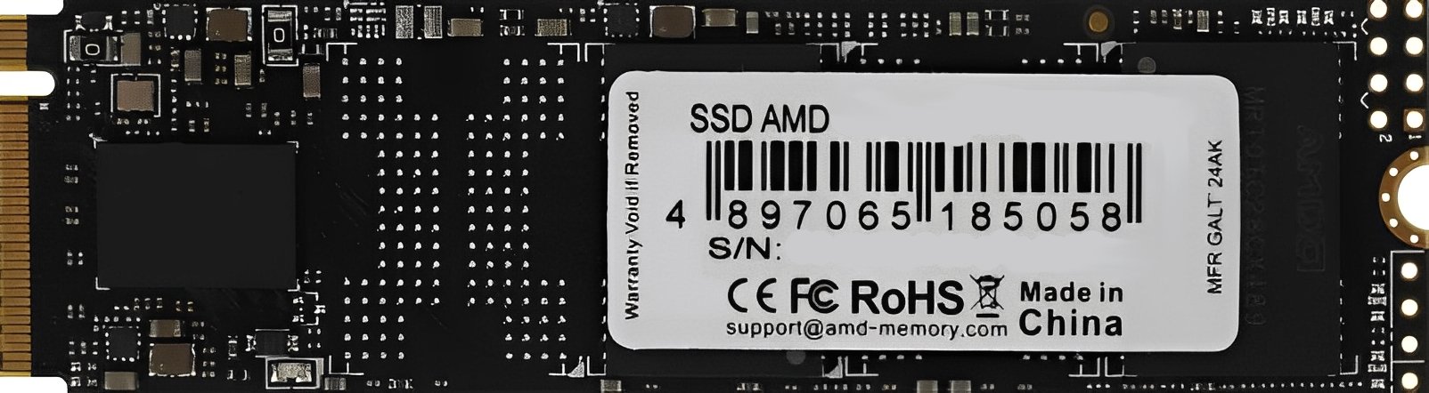 AMD Radeon M.2 PCIe 3.0 2280 512GB SSD
